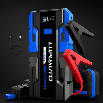 KONTOP 3000A Jump Starter | Portable Battery Booster for 9.0L Gas & 7.0L Diesel Engines