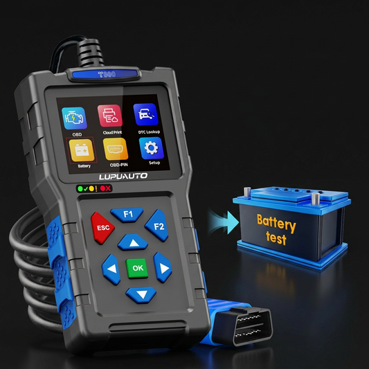 T300 OBD2 Scanner | Professional Car Diagnostic Tool with Live Data, DTC Reader & Battery Test