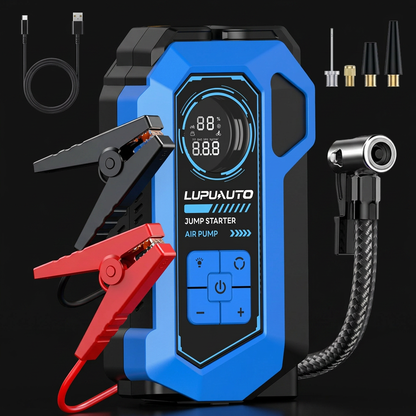 KONTOP 3000A Jump Starter with Air Compressor | 150 PSI Portable Battery Booster & Tire Inflator